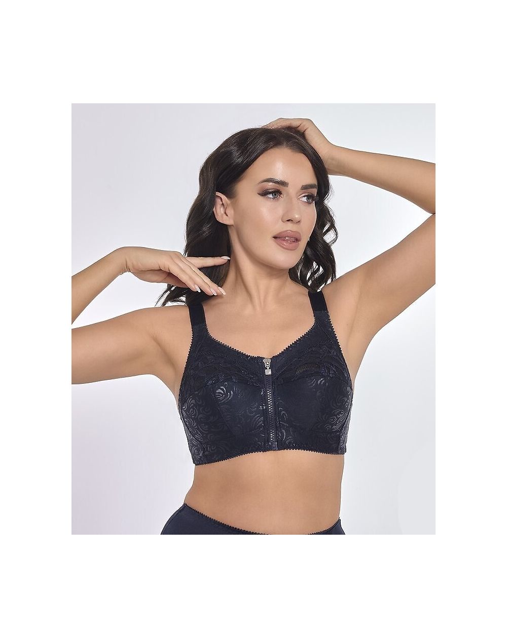 Biustonosz soft bez fiszbin Viki Zuza 586 Nocny Błękit 100-105 Biustonosz soft bez fiszbin Viki Zuza 586 Nocny Błękit 100-105