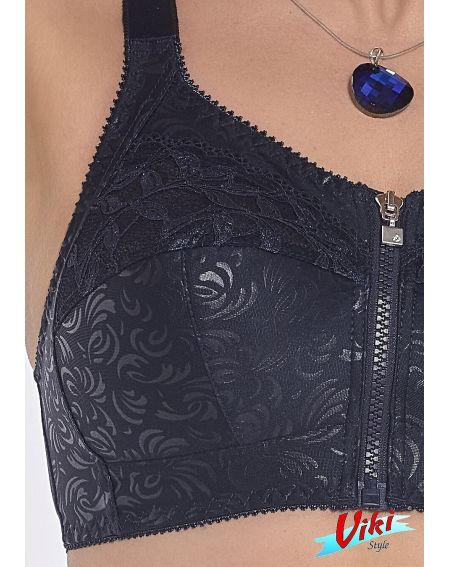 Biustonosz soft bez fiszbin Viki Zuza 586 Nocny Błękit 100-105