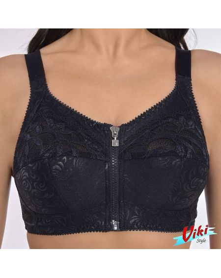 Biustonosz soft bez fiszbin Viki Zuza 586 Nocny Błękit 100-105