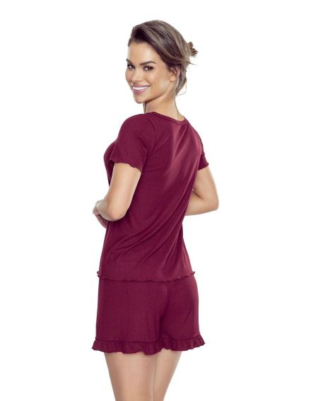 Piżama Eldar Beatrice kr/r 2XL-3XL