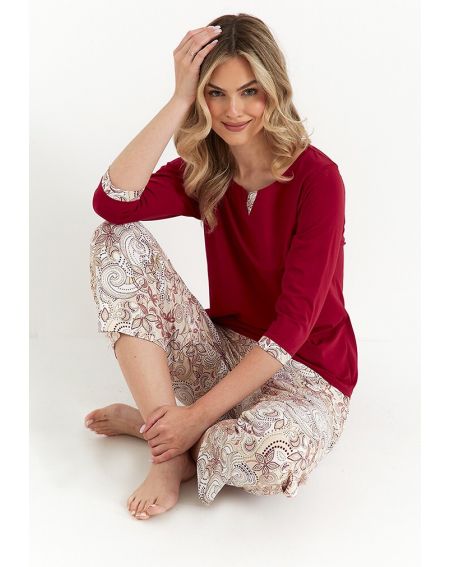 Piżama Cana 487 3/4 2XL
