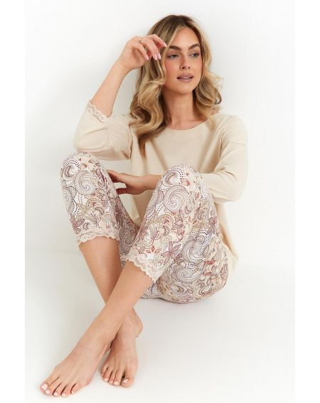Piżama Cana 486 3/4 S-XL