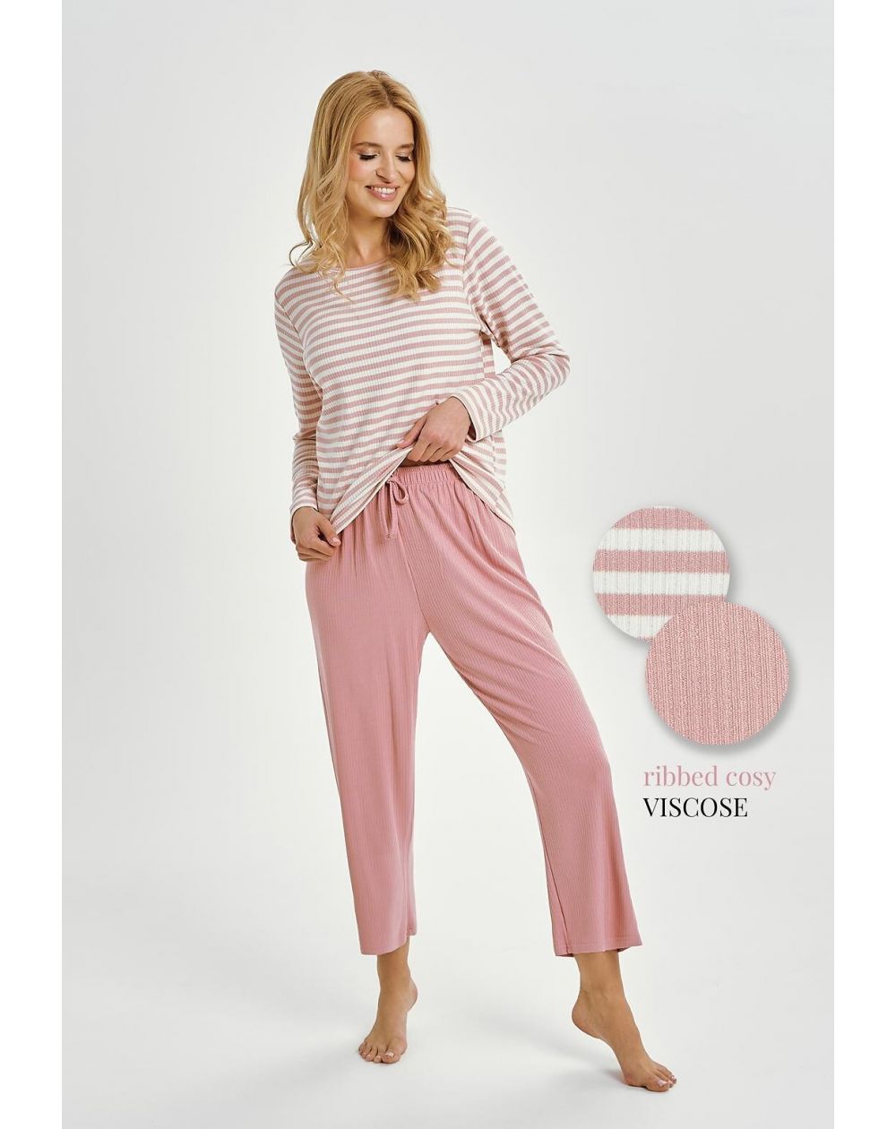 Piżama Taro 3428 Alessandra dł/r S-XL Z25/26 damska Piżama Taro 3428 Alessandra dł/r S-XL Z25/26 damska