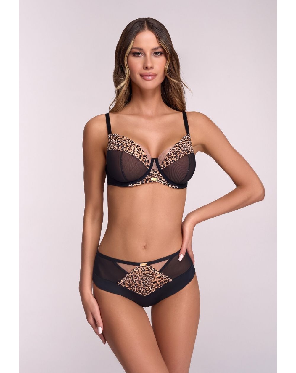 Biustonosz Semi Soft Ava 2194 Black Panther