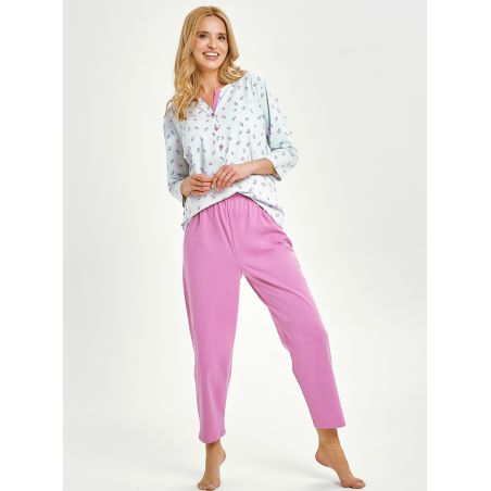 Piżama Taro Yolanda 3446 7/8 M-XL Z25/26 damska