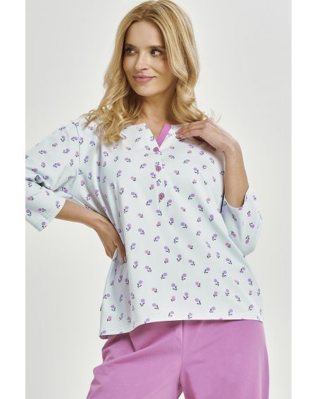 Piżama Taro Yolanda 3446 7/8 M-XL Z25/26 damska