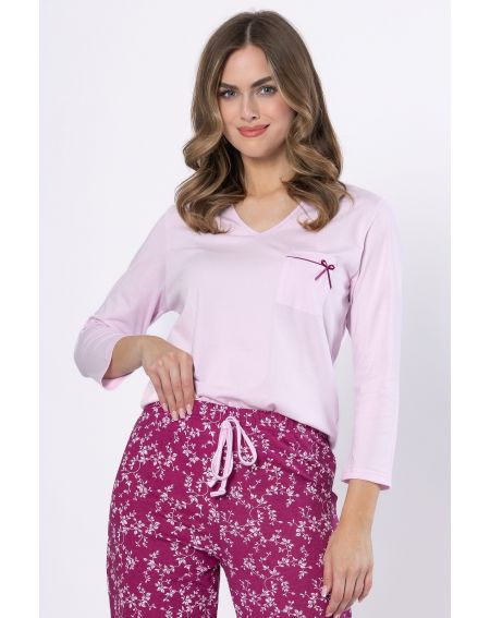 Piżama Leveza 1634 Elif kr/r M-2XL
