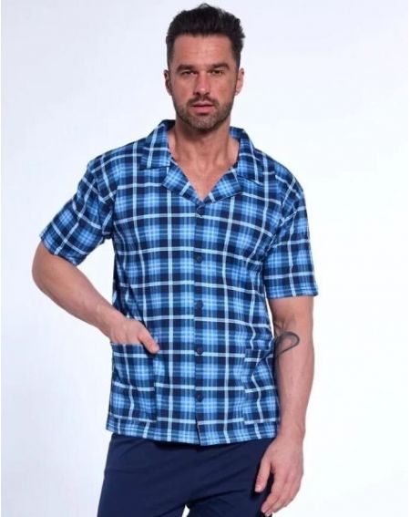 Piżama Cornette 318/53 kr/r 3XL-5XL męska rozpinana