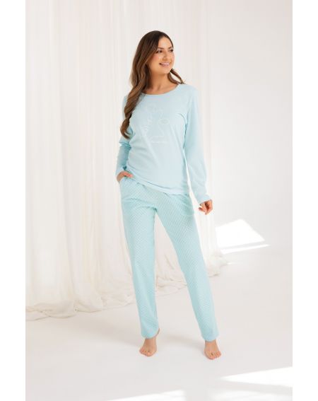 Piżama Regina 704 dł/r 2XL-3XL Z25/26 damska