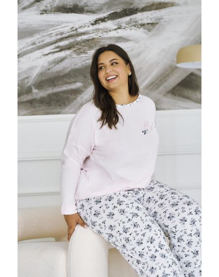 Piżama Taro Ella 3466 dł/r 4XL-6XL Z25/26 damska