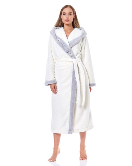 L&L 9145 Hft long women's bathrobe