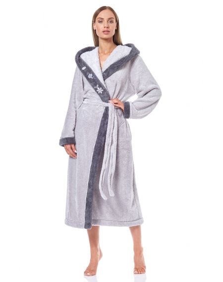 L&L 9145 Hft long women's bathrobe