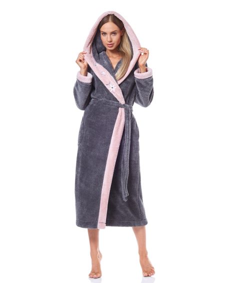 L&L 9145 Hft long women's bathrobe