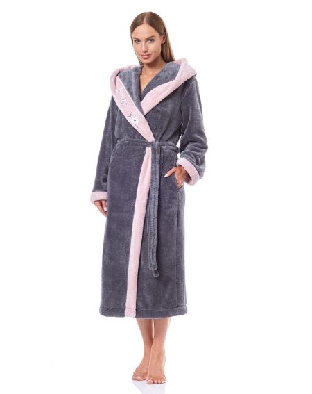 L&L 9145 Hft long women's bathrobe