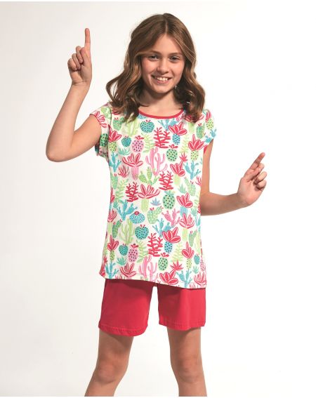 Pijama Cornette Kids Girl 357/79 Cactus kr / r 86-128
