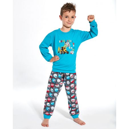 Pyjamas Cornette Kids Boy 593/106 Mützenlänge / y 86-128