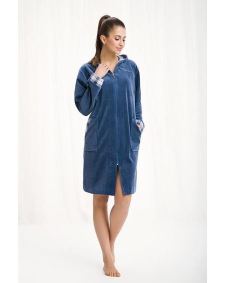 Luna 289 M-2XL bathrobe for women