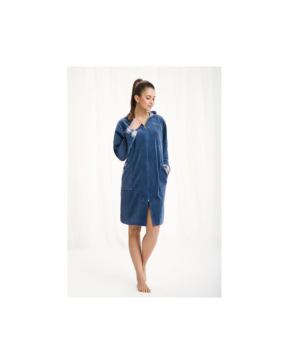 Luna 289 M-2XL bathrobe for women