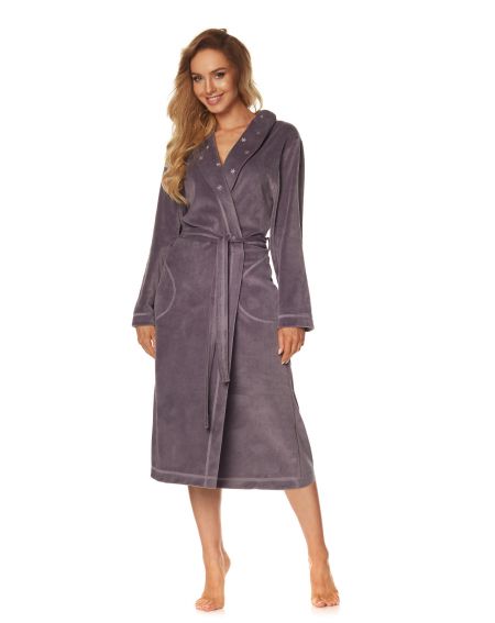 L&L 2085 Flow long women's bathrobe