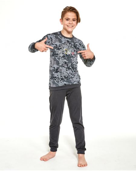 Piżama Cornette Kids Boy 453/118 Air Force dł/r 86-128