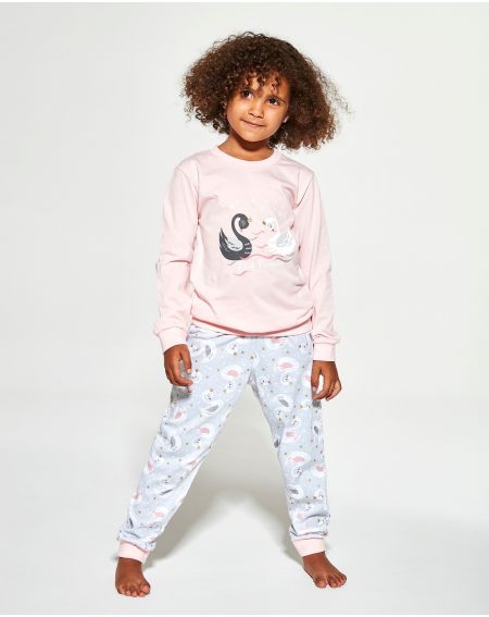 Cornette Kids Girl 387/143 Swan 2 pajamas 86-116