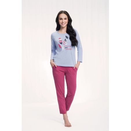 Pajamas Luna 576 length / y M-2XL for women