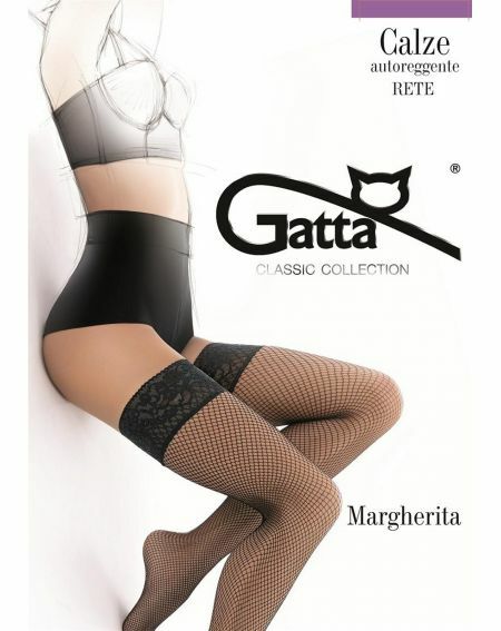 Gatta Margherita stockings wz.01 fishnet 1-4