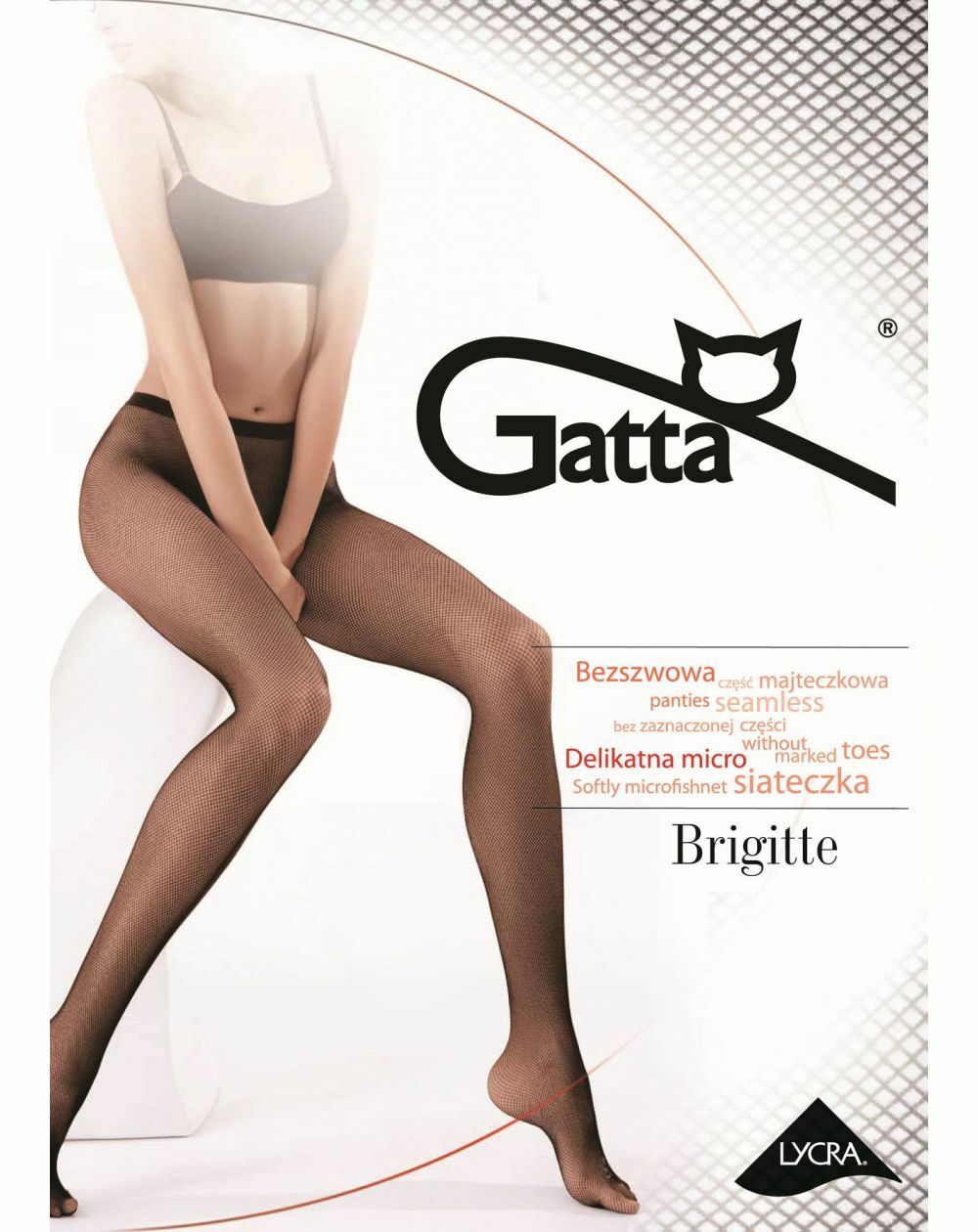Gatta Brigitte Netzstrumpfhose wz.06 1-4