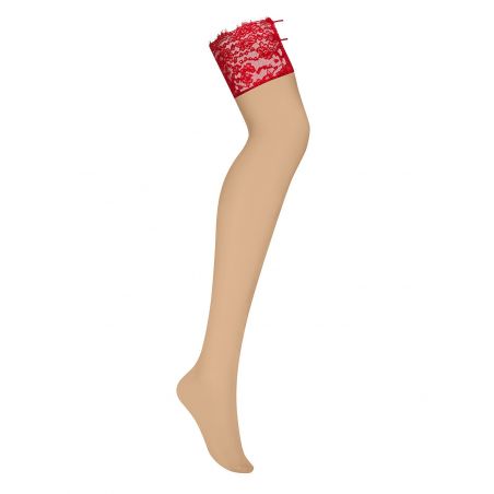 Pończochy Obsessive Rediosa Stockings