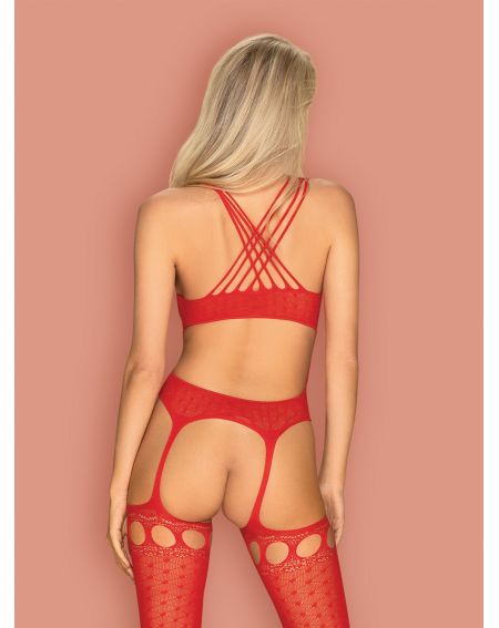 Bodystocking Obsessive G313 Rouge
