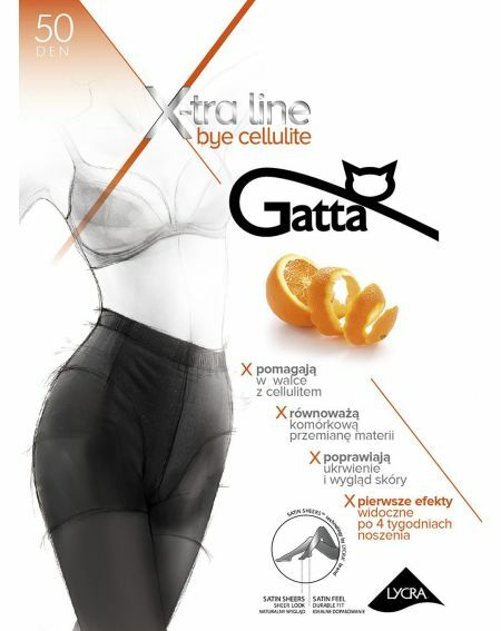 Gatta Bye Cellulite Tights 50 denier 2-4