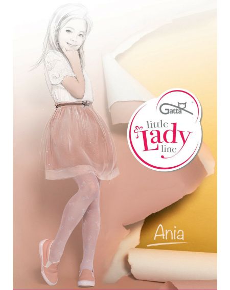 Collants Gatta Little Lady Ania modèle 10 40 den 104-158