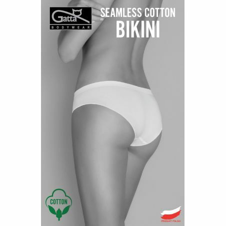 Culotte de bikini en coton sans couture Gatta 41640