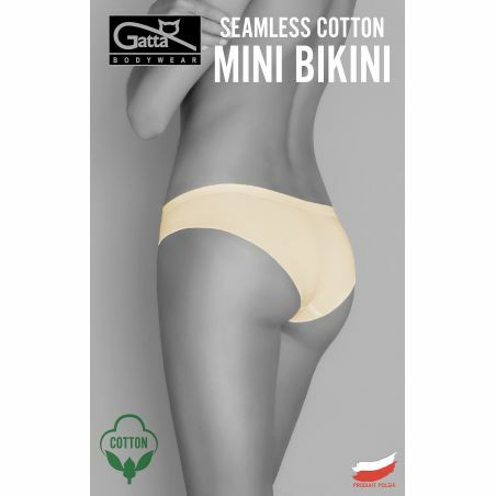 Gatta Seamless Mini-Bikini-Slip aus Baumwolle 41595