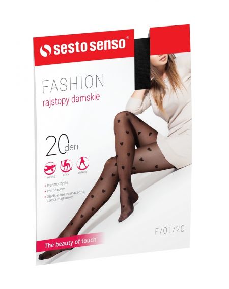 Rajstopy Sesto Senso Fashion F/01/20 den 5-XL