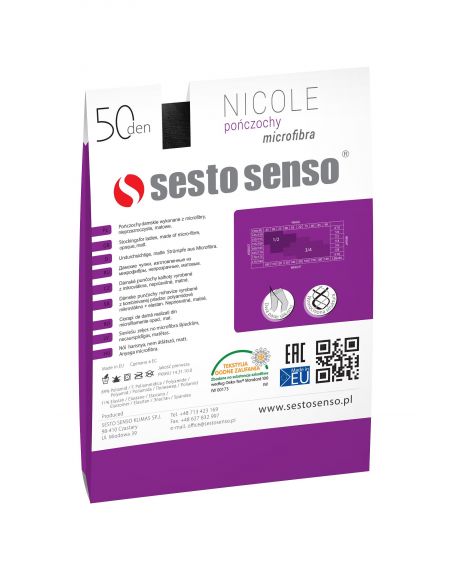 Pończochy Sesto Senso Nicole 50 den 5-8