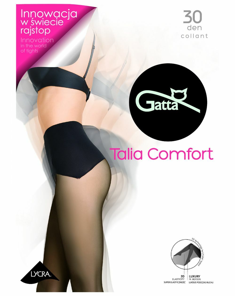 Gatta Talia Comfort Tights 30 denier 1-4