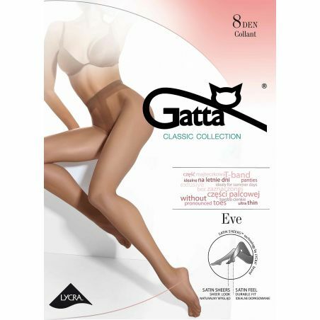 Gatta Eve Tights 8 denier 5-XL