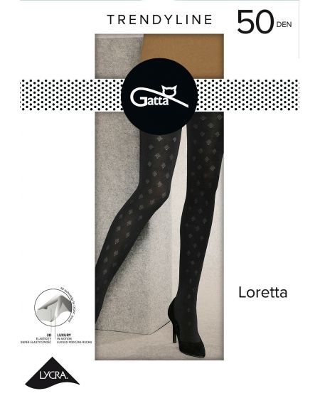 Gatta Loretta tights model 123 50 denier 2-4