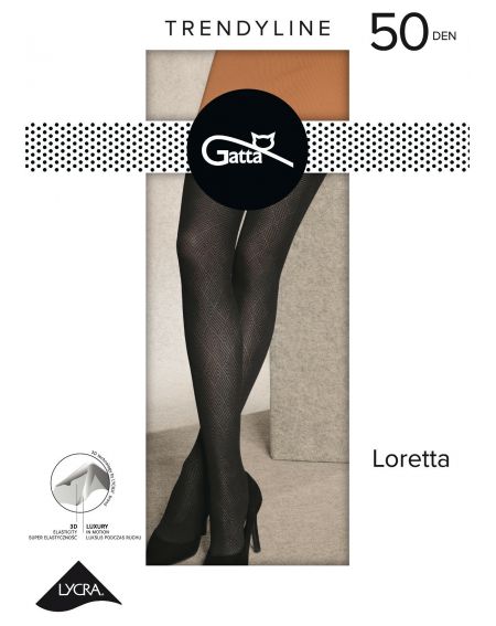 Gatta Loretta tights model 126 50 denier 2-4
