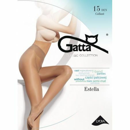 Collant Gatta Estella 15 deniers 5-XL