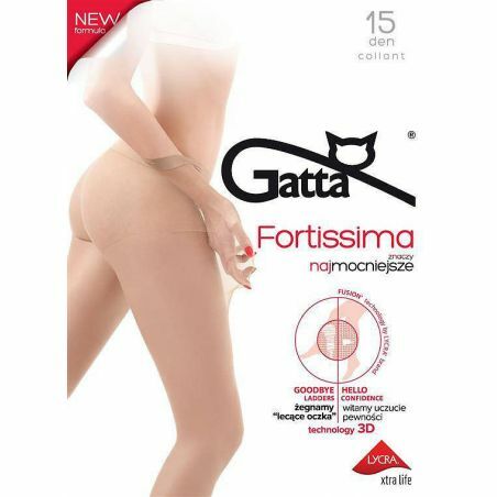 Gatta Fortissima Strumpfhose 15 Denier 5-XL