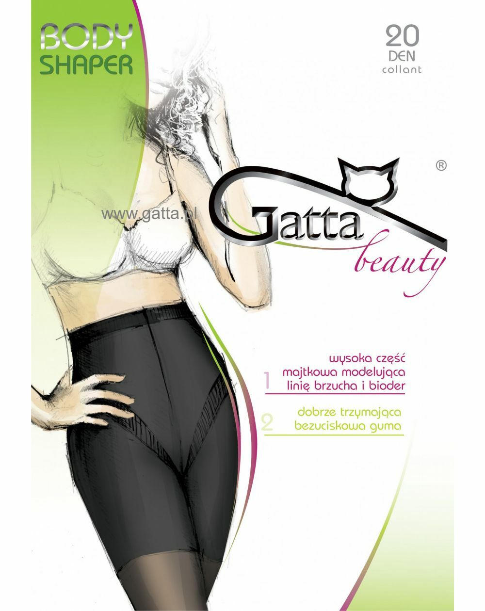 Gatta Body Shaper Tights 20 den 5-XL
