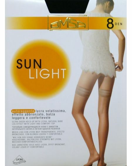 Pończochy Omsa Sun Light 8 den 2-4