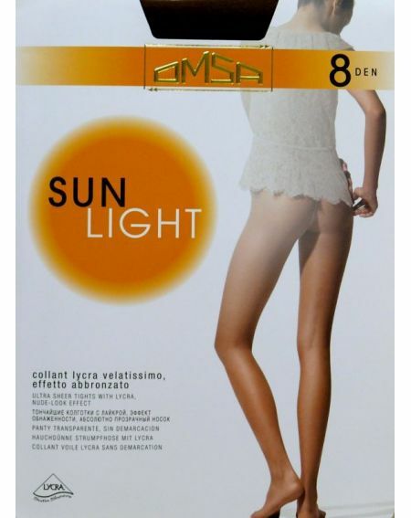 Omsa Sun Light 8 denier tights 2-5