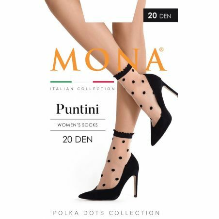 Mona Puntini 20 denier socks