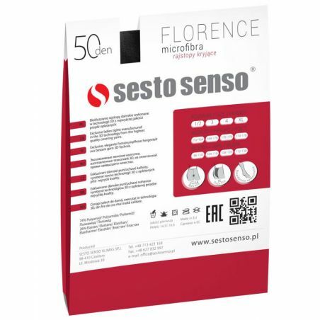 Rajstopy Sesto Senso Florence 50 den 1-4