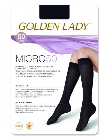 Podkolanówki Golden Lady Micro 50 den