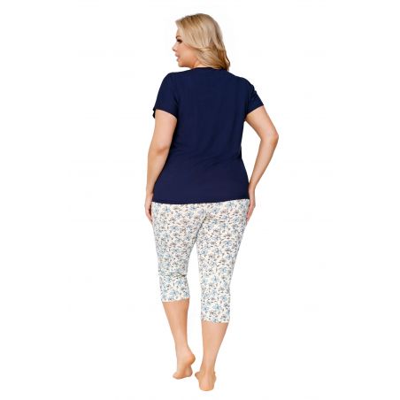 Donna Aria 3/4 plus size - piżama damska