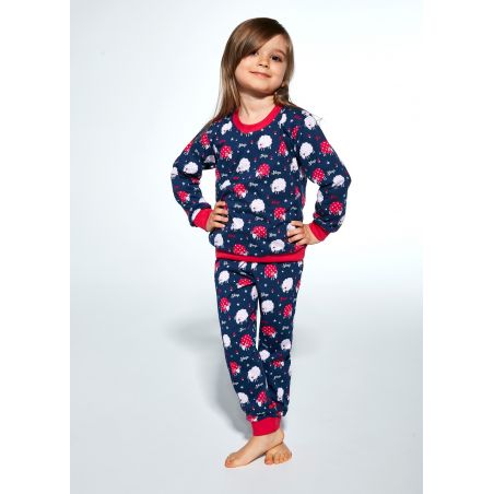 Piżama Cornette Young Girl 033/168 Meadow dł/r 134-164